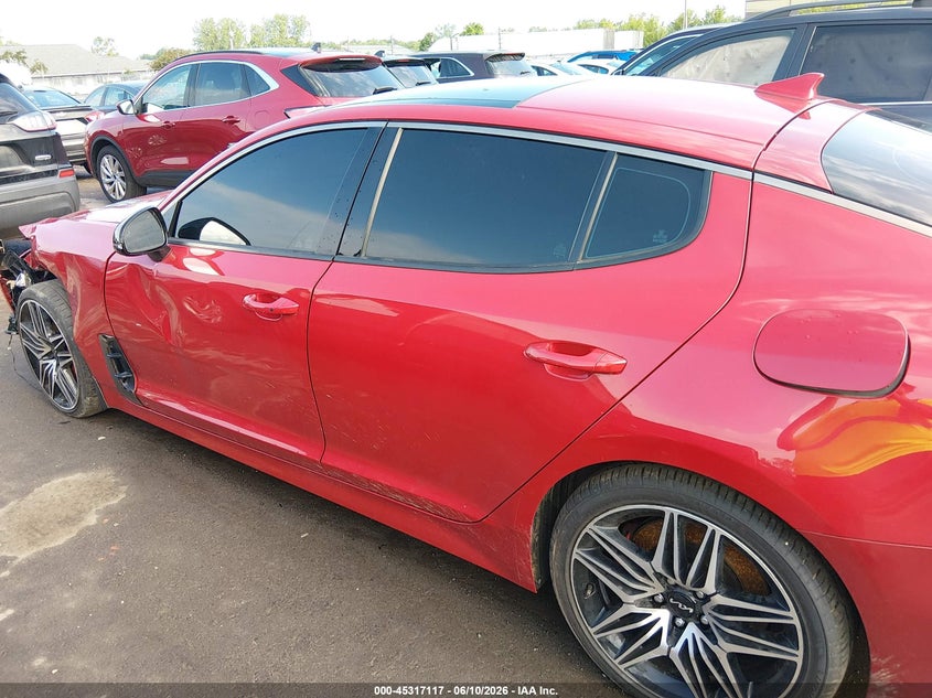 2022 Kia Stinger Gt1 VIN: KNAE45LCXN6109189 Lot: 45317117