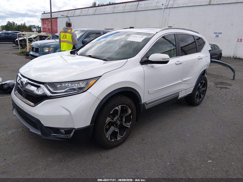 Vin: jhlrw2h97kx020019, lot: 45815047, honda cr-v touring 20192