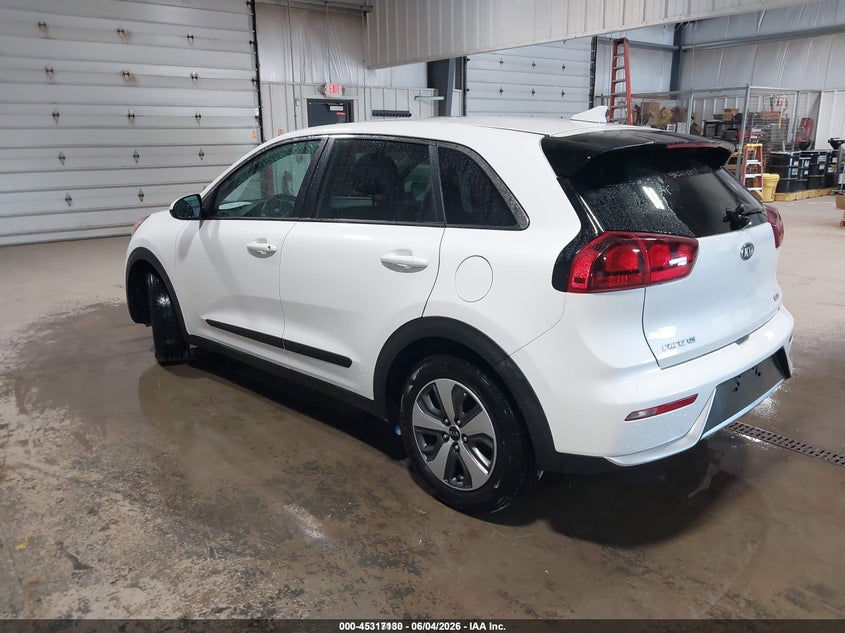 Vin: kndcb3lc2j5140411, lot: 45815056, kia niro fe 20183
