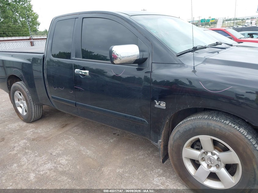 2004 Nissan Titan Se VIN: 1N6AA06A14N584321 Lot: 45317147
