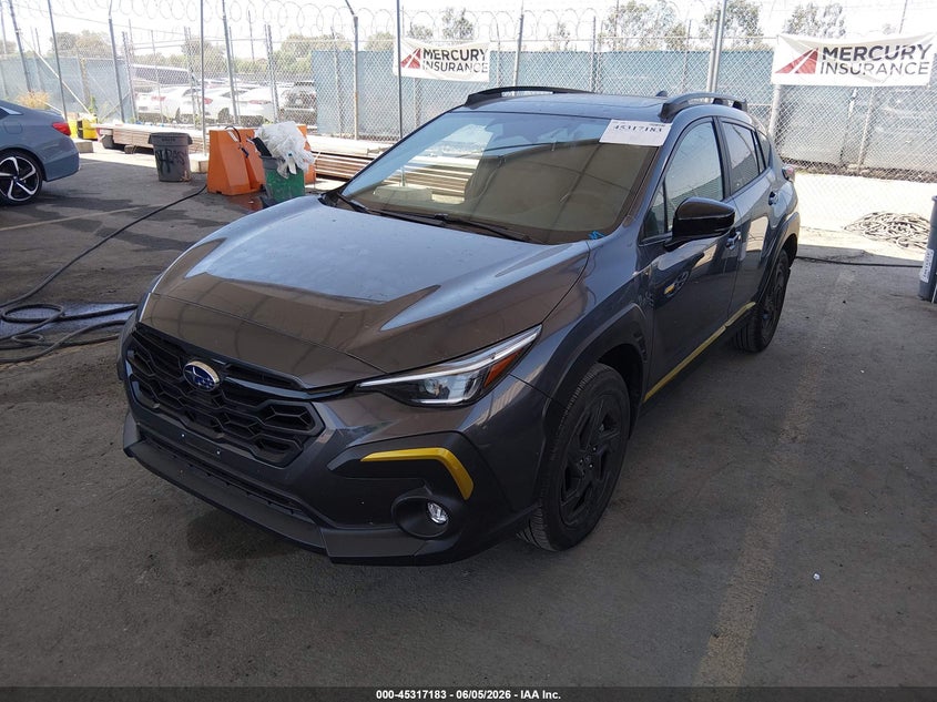 Vin: 4s4guhf67s3741062, lot: 45815109, subaru crosstrek sport 20252