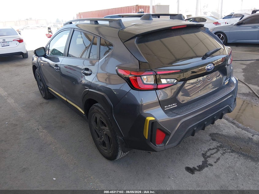 Vin: 4s4guhf67s3741062, lot: 45815109, subaru crosstrek sport 20253