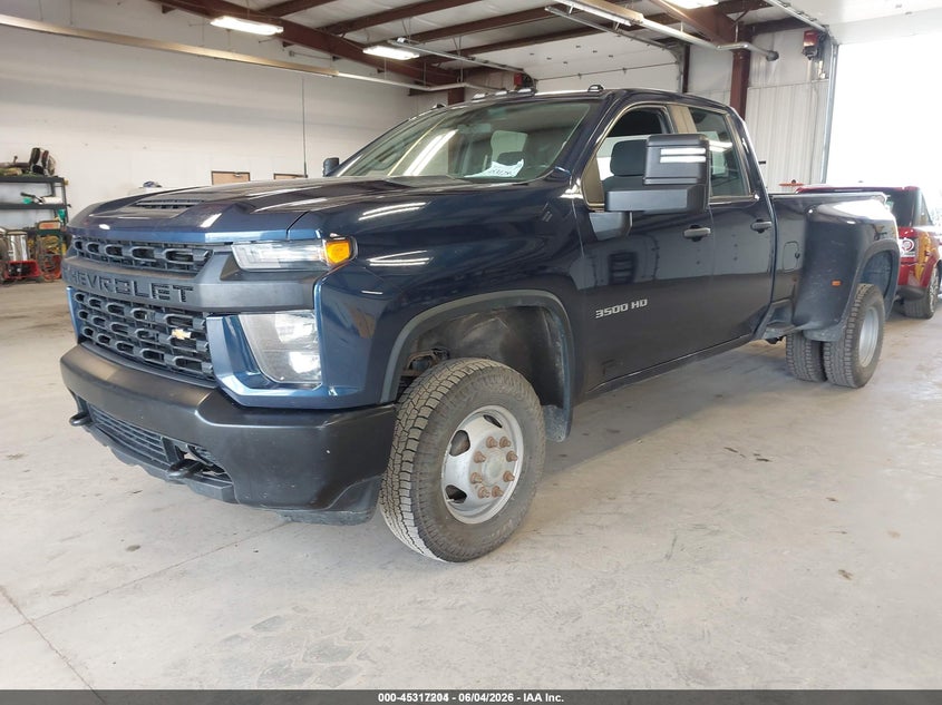 1GC5YSE73MF299292 2021 Chevrolet Silverado 3500hd 4wd  Long Bed Wt photo 1