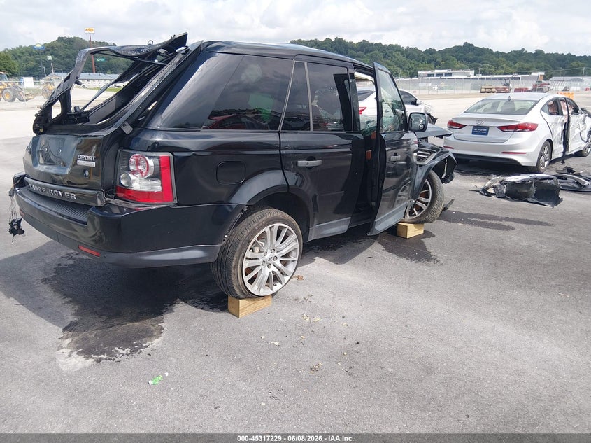 Vin: salsk2d46ba710554, lot: 45815156, land rover range rover sport hse 20114
