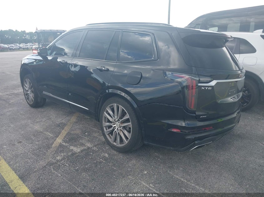 Vin: 1gykpgrs0lz211033, lot: 45815163, cadillac xt6 awd sport 20203