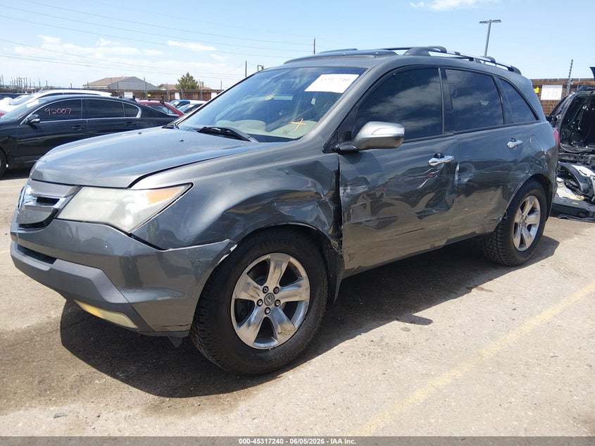 2007 Acura Mdx Sport Package 2HNYD28817H528420 photo 1