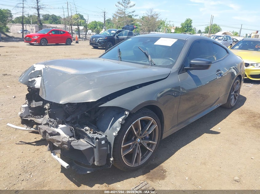 2021 BMW M440I xDrive VIN: WBA13AR05MCG10694 Lot: 45317254