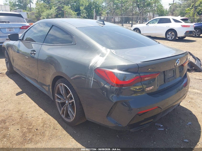 2021 BMW M440I xDrive VIN: WBA13AR05MCG10694 Lot: 45317254
