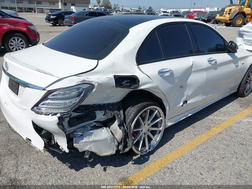 2016 Mercedes-Benz C 450 Amg 4Matic VIN: 55SWF6EB4GU137748 Lot: 45317270