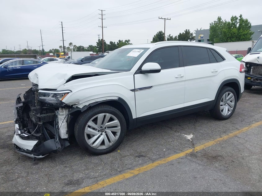 Vin: 1v2je2ca1pc202052, lot: 45815234, volkswagen atlas cross sport 3.6l v6 se w/technology 20232