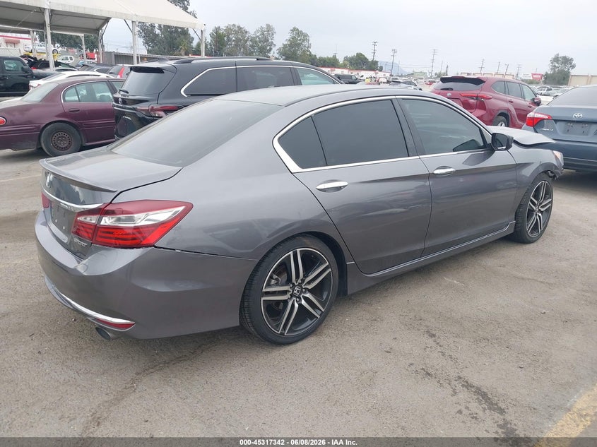 Vin: 1hgcr2f53ha044079, lot: 45815268, honda accord sport 20174