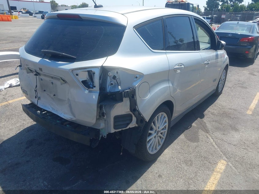 Vin: 1fadp5cu7dl524023, lot: 45815295, ford c-max energi sel 20134