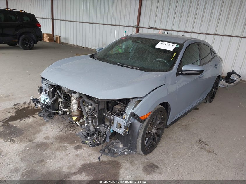 Vin: shhfk7h42mu419963, lot: 45815304, honda civic sport 20212