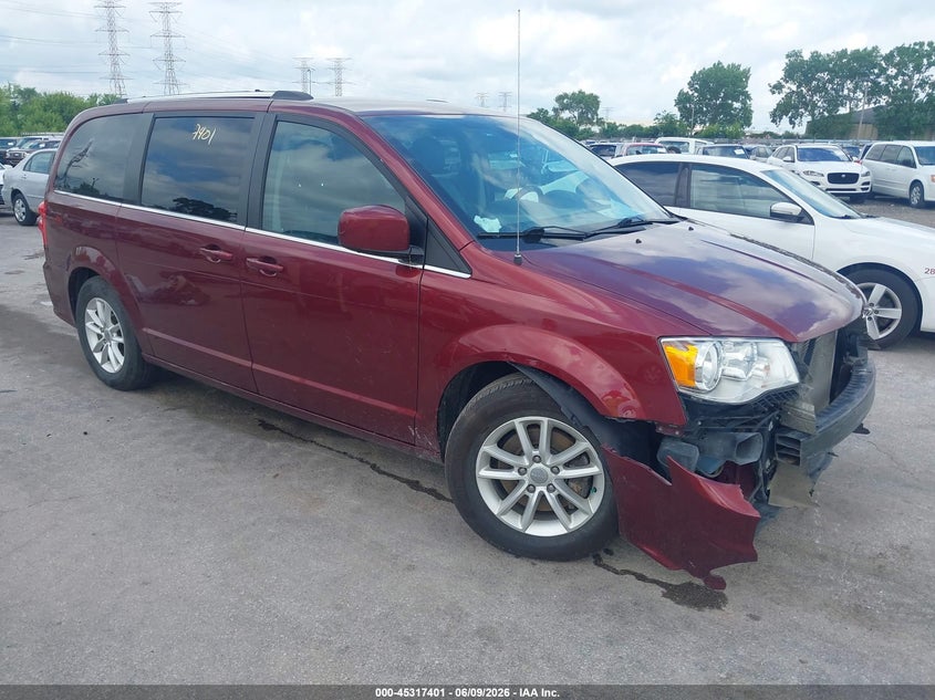 Vin: 2c4rdgcg7j5325104, lot: 45815327, dodge grand caravan sxt 2018 img_1
