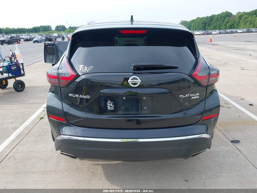 NISSAN MURANO 2021 VIN 5N1AZ2DS9MC106528