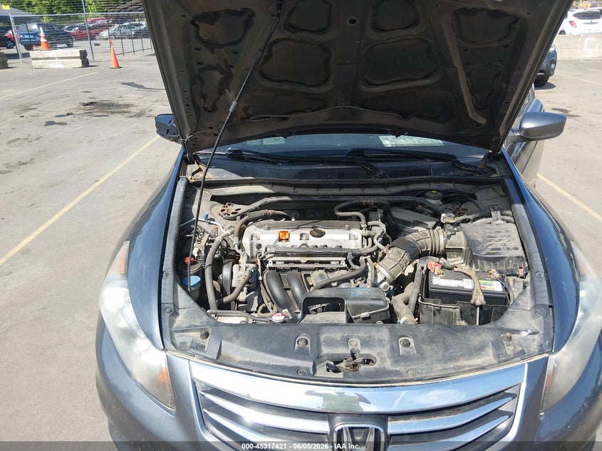 2012 Honda Accord 2.4 2.4 Ex grey Lot 111045317421 Vin 1HGCP2F71CA128496