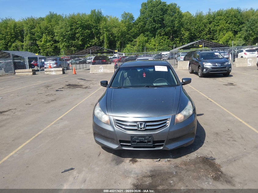2012 Honda Accord 2.4 2.4 Ex grey Lot 111045317421 Vin 1HGCP2F71CA128496