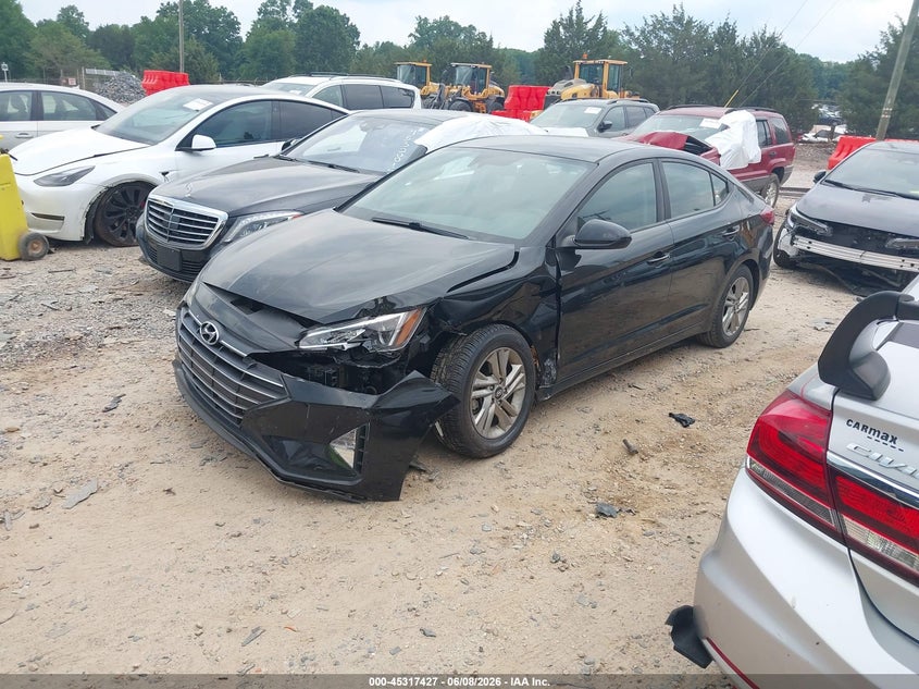 VIN KMHD84LF8KU817435 2019 HYUNDAI ELANTRA SEL