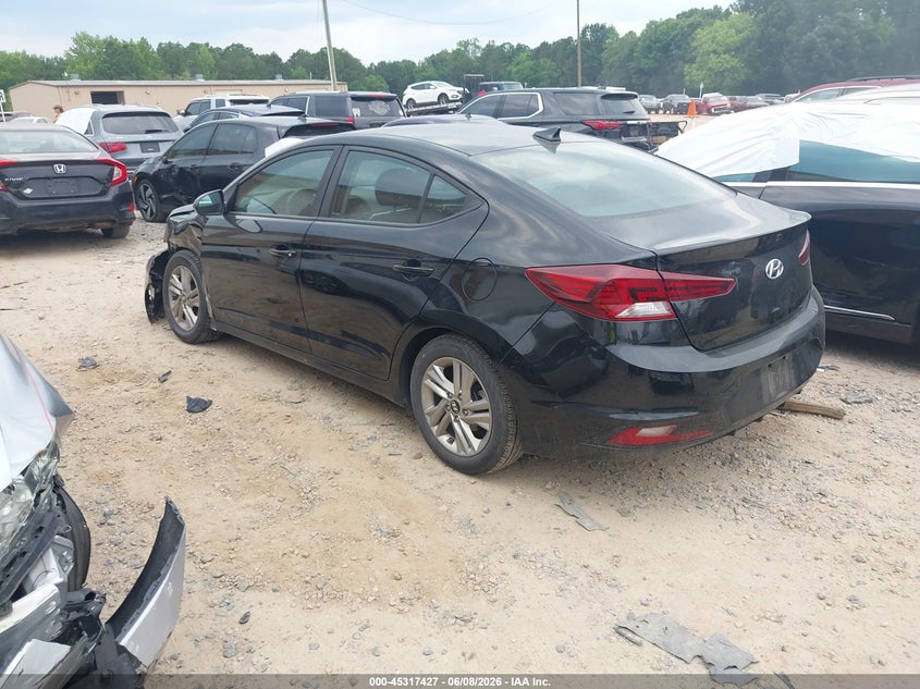 VIN KMHD84LF8KU817435 2019 HYUNDAI ELANTRA SEL
