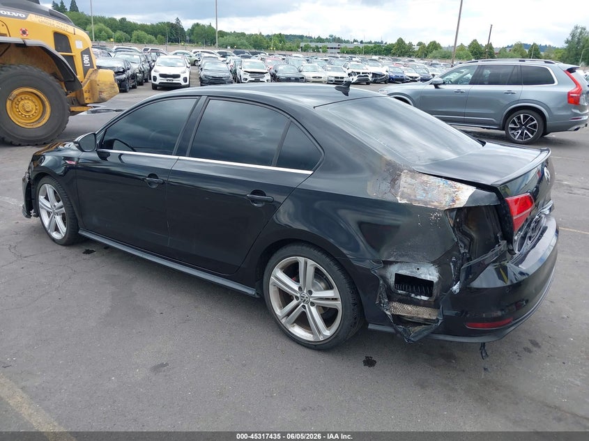 Vin: 3vw4t7aj9gm280076, lot: 45815361, volkswagen jetta 2.0t gli sel 20163