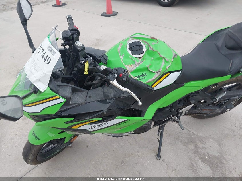 2025 Kawasaki Ex500 H VIN: ML5EXGH13SDA57552 Lot: 45317449