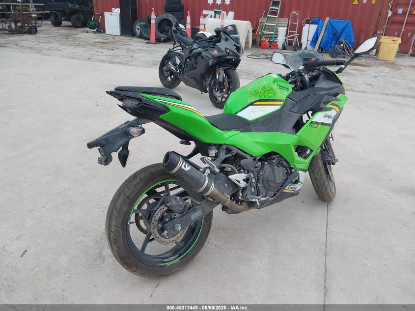 2025 KAWASAKI EX500 451 CC(VIN: ML5EXGH13SDA57552