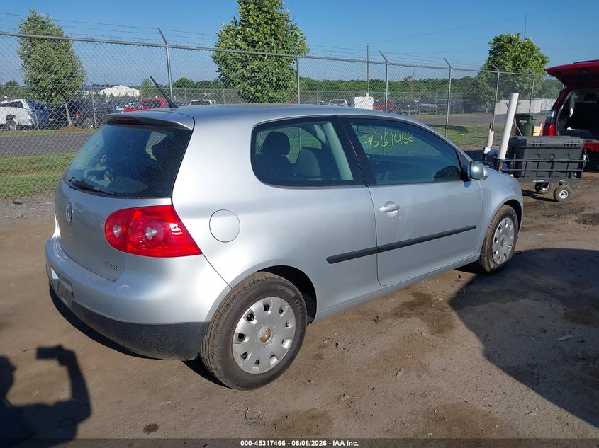2008 VOLKSWAGEN RABBIT auction photo 4