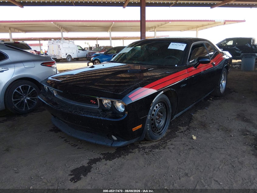 Vin: 2c3cdybt0dh501662, lot: 45815396, dodge challenger r/t classic 20132