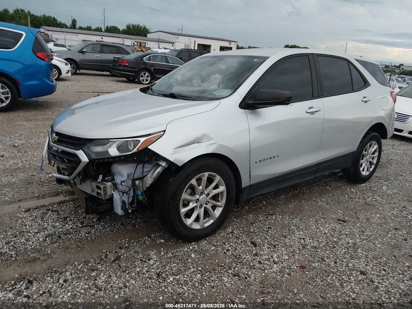 Vin: 3gnaxhev1ls633081, lot: 45815397, chevrolet equinox fwd ls 20202