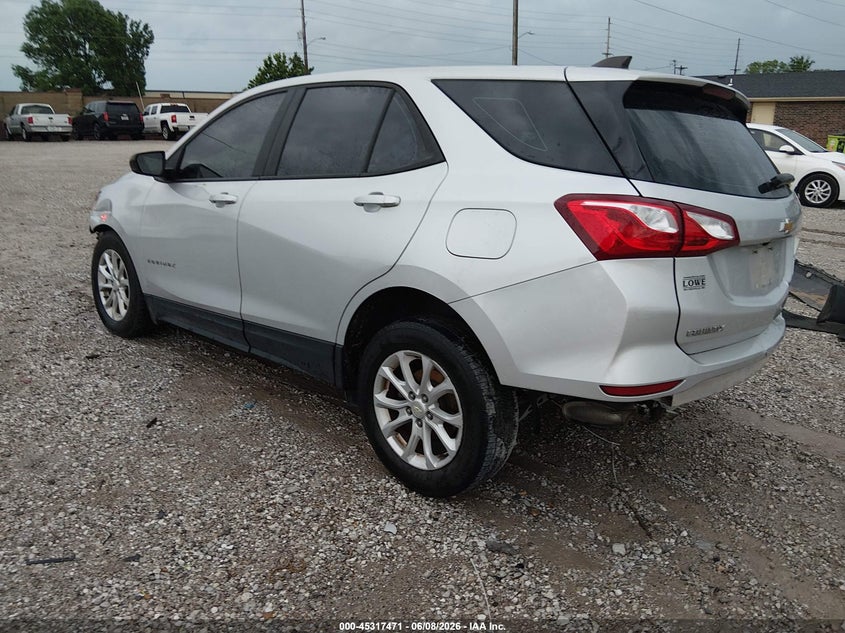 Vin: 3gnaxhev1ls633081, lot: 45815397, chevrolet equinox fwd ls 20203