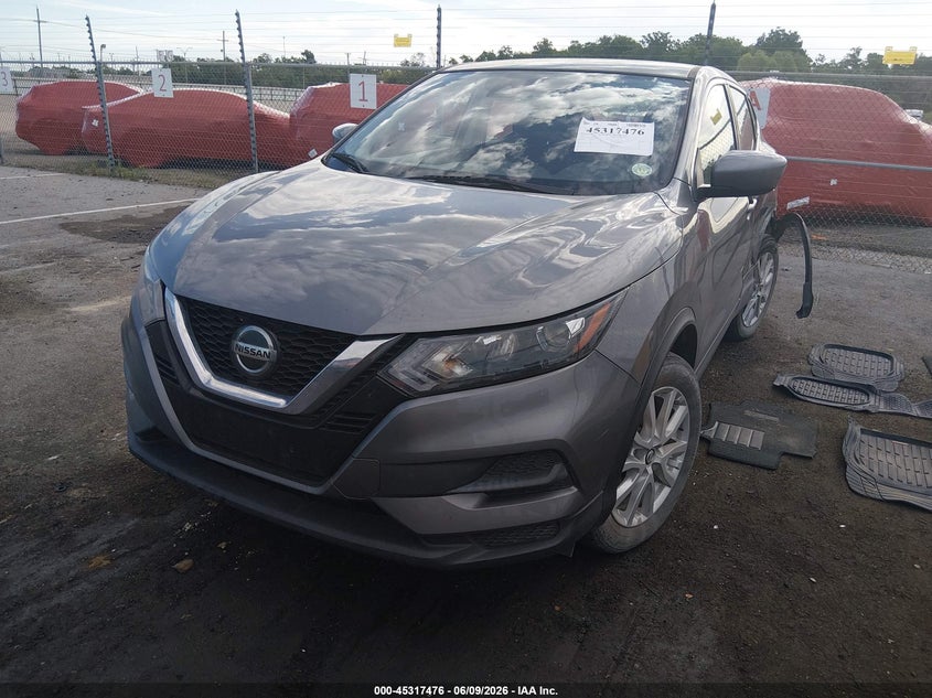 Vin: jn1bj1aw2mw439155, lot: 45815402, nissan rogue sport s awd xtronic cvt 20212