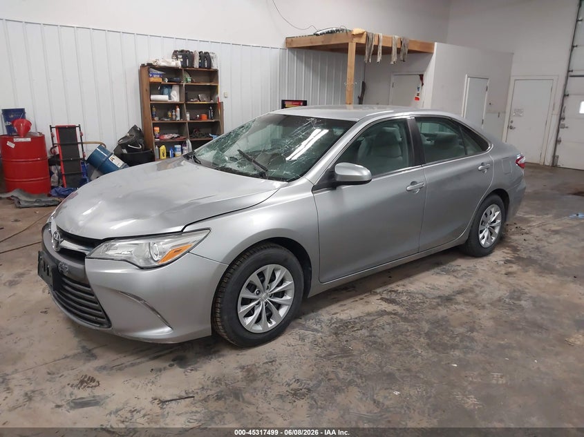 2015 TOYOTA CAMRY SEDAN 2.5L I-4 DOHC, VVT, 178HP