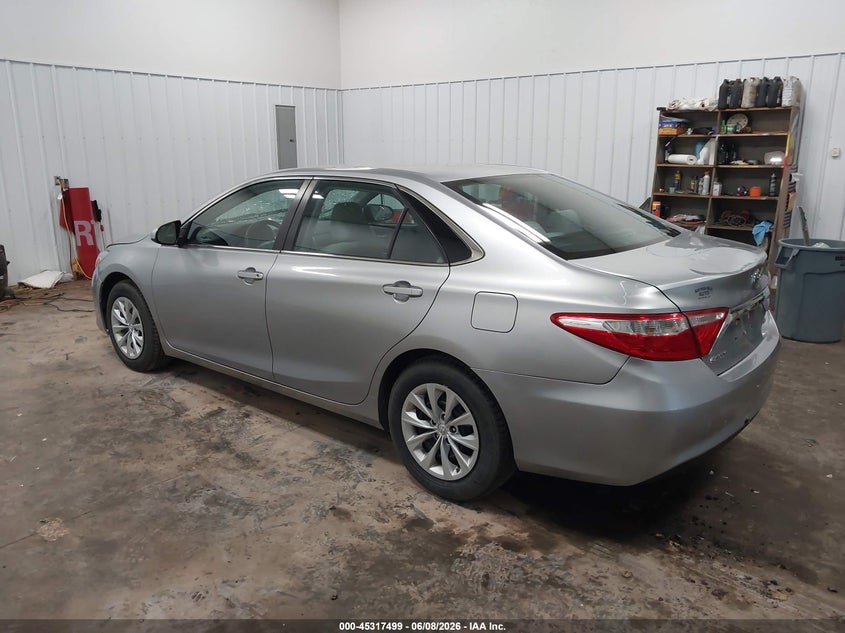 2015 TOYOTA CAMRY SEDAN 2.5L I-4 DOHC, VVT, 178HP