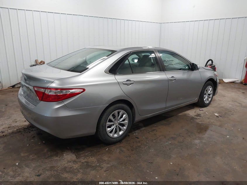 2015 TOYOTA CAMRY SEDAN 2.5L I-4 DOHC, VVT, 178HP