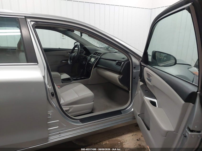 2015 TOYOTA CAMRY SEDAN 2.5L I-4 DOHC, VVT, 178HP