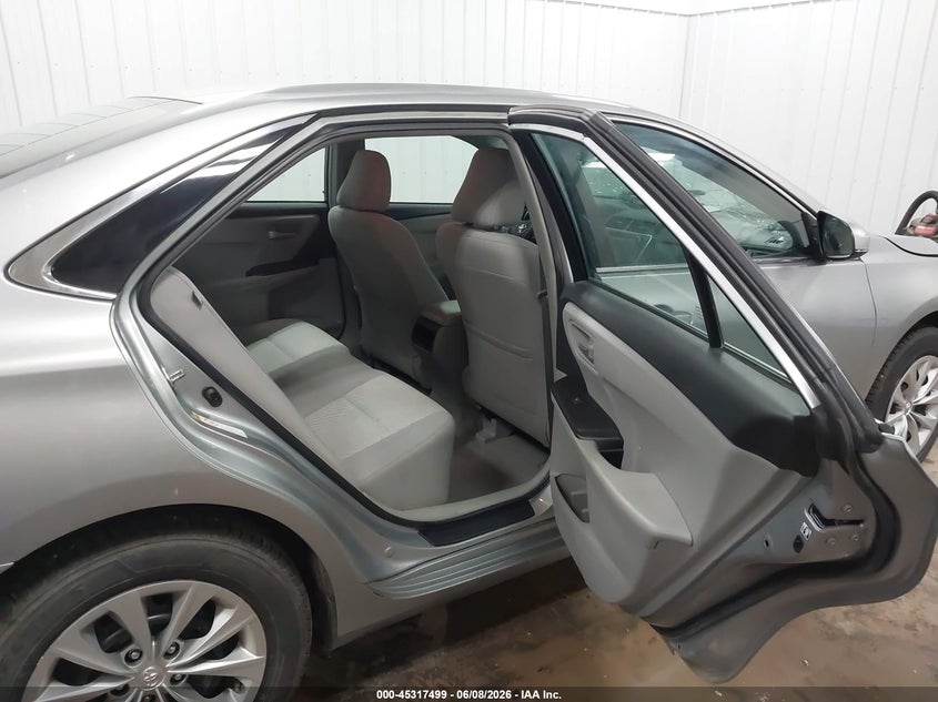 2015 TOYOTA CAMRY SEDAN 2.5L I-4 DOHC, VVT, 178HP