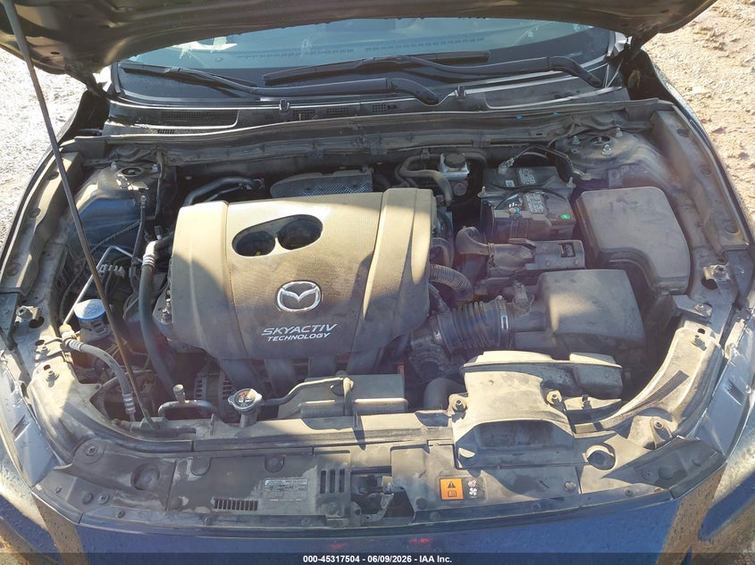 2018 MAZDA 3 SEDAN 2.5L I-4 DI, DOHC, VVT, 184HP