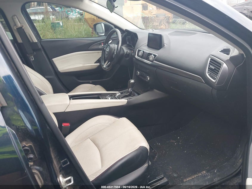 2018 MAZDA 3 SEDAN 2.5L I-4 DI, DOHC, VVT, 184HP