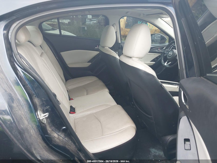 2018 MAZDA 3 SEDAN 2.5L I-4 DI, DOHC, VVT, 184HP