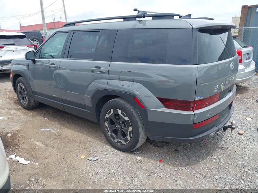 Vin: 5nmp24gl4rh037713, lot: 45815434, hyundai santa fe sel 20243