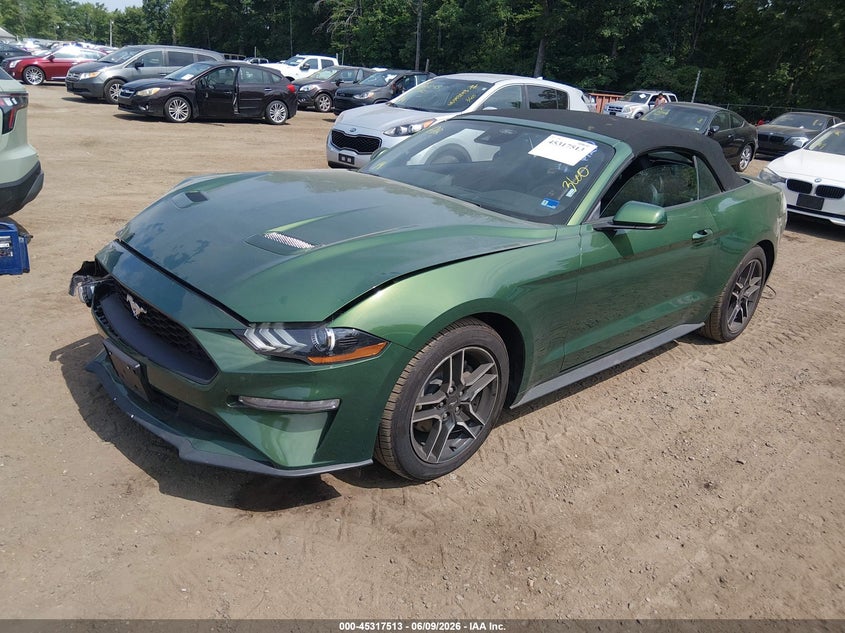 Vin: 1fatp8uhxp5104196, lot: 45815439, ford mustang ecoboost premium 20232