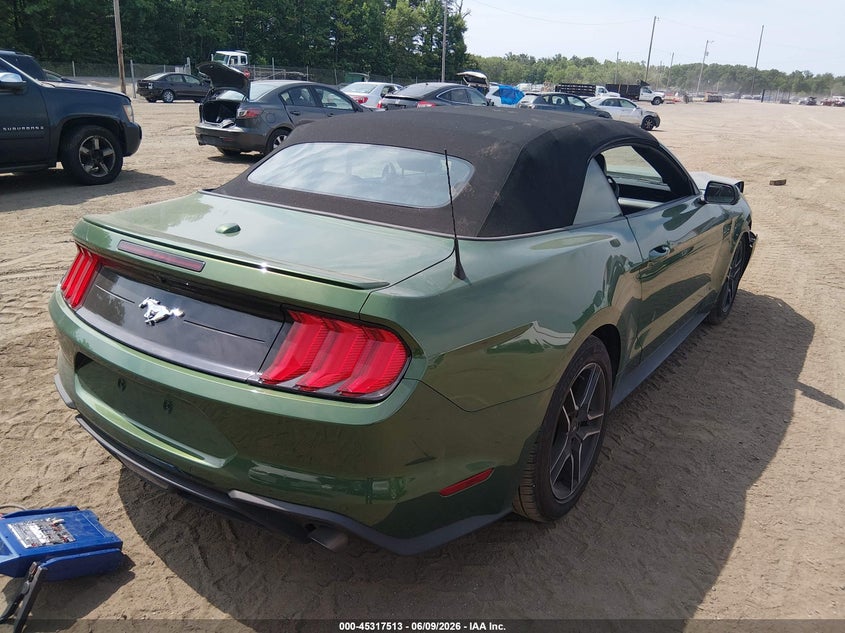Vin: 1fatp8uhxp5104196, lot: 45815439, ford mustang ecoboost premium 20234