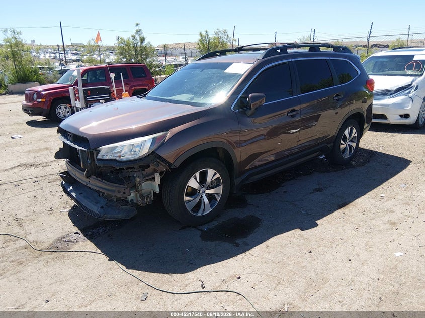 Vin: 4s4wmafd0l3418507, lot: 45815466, subaru ascent premium 20202