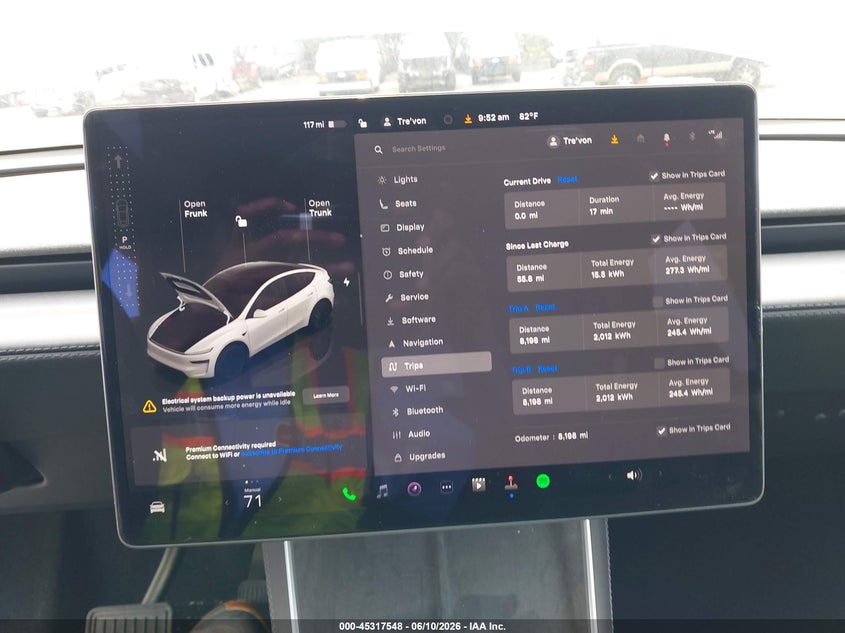 TESLA MODEL Y 2026 VIN 7SAYGDED8TA499623