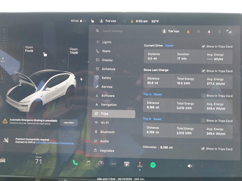 2026 TESLA MODEL Y auction photo 7