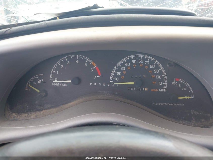 2001 Pontiac Grand Prix Gtp VIN: 1G2WR12141F123203 Lot: 45317560