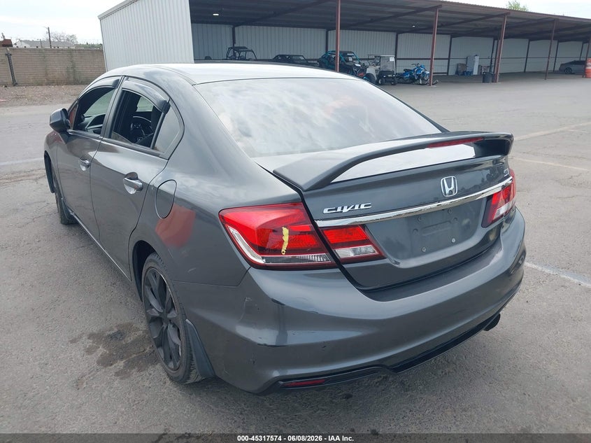 Vin: 2hgfb6e55dh706458, lot: 45815500, honda civic si 20133