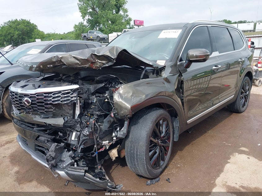 2021 KIA TELLURIDE auction photo 2