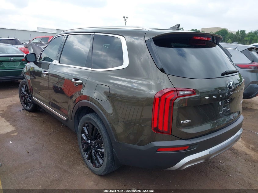 2021 KIA TELLURIDE auction photo 3