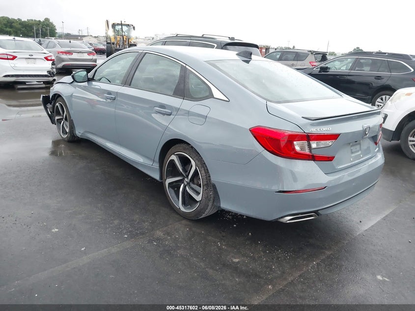 Vin: 1hgcv1f3xna108473, lot: 45815528, honda accord sport 20223